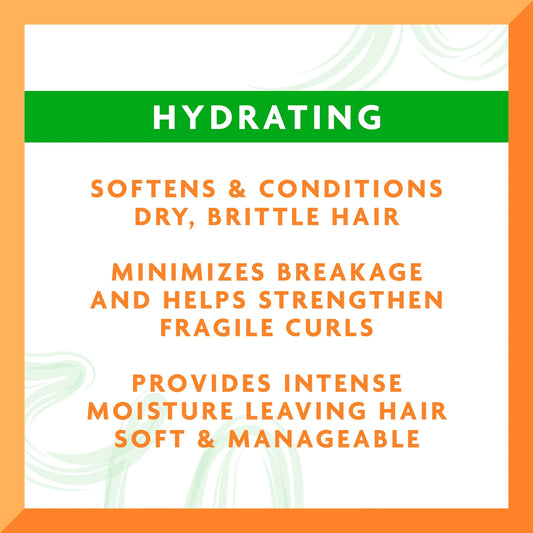 Cantu Avocado Hydrating Leave-In Conditioning Cream with Olive Oil, Aloe, and Shea Butter, 12 oz