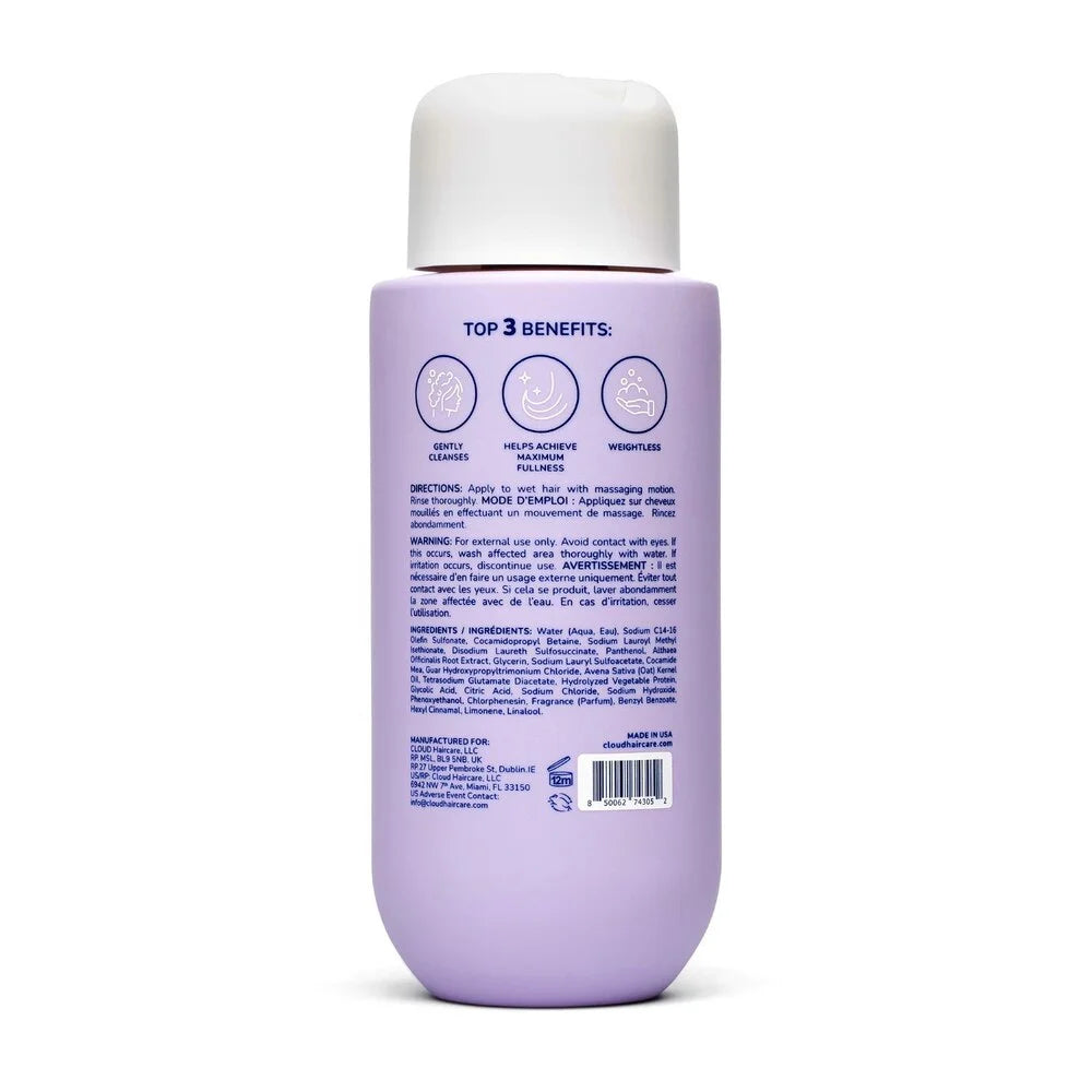 Cloud Volumizing Shampoo for Fuller and Thicker Hair, 12 oz