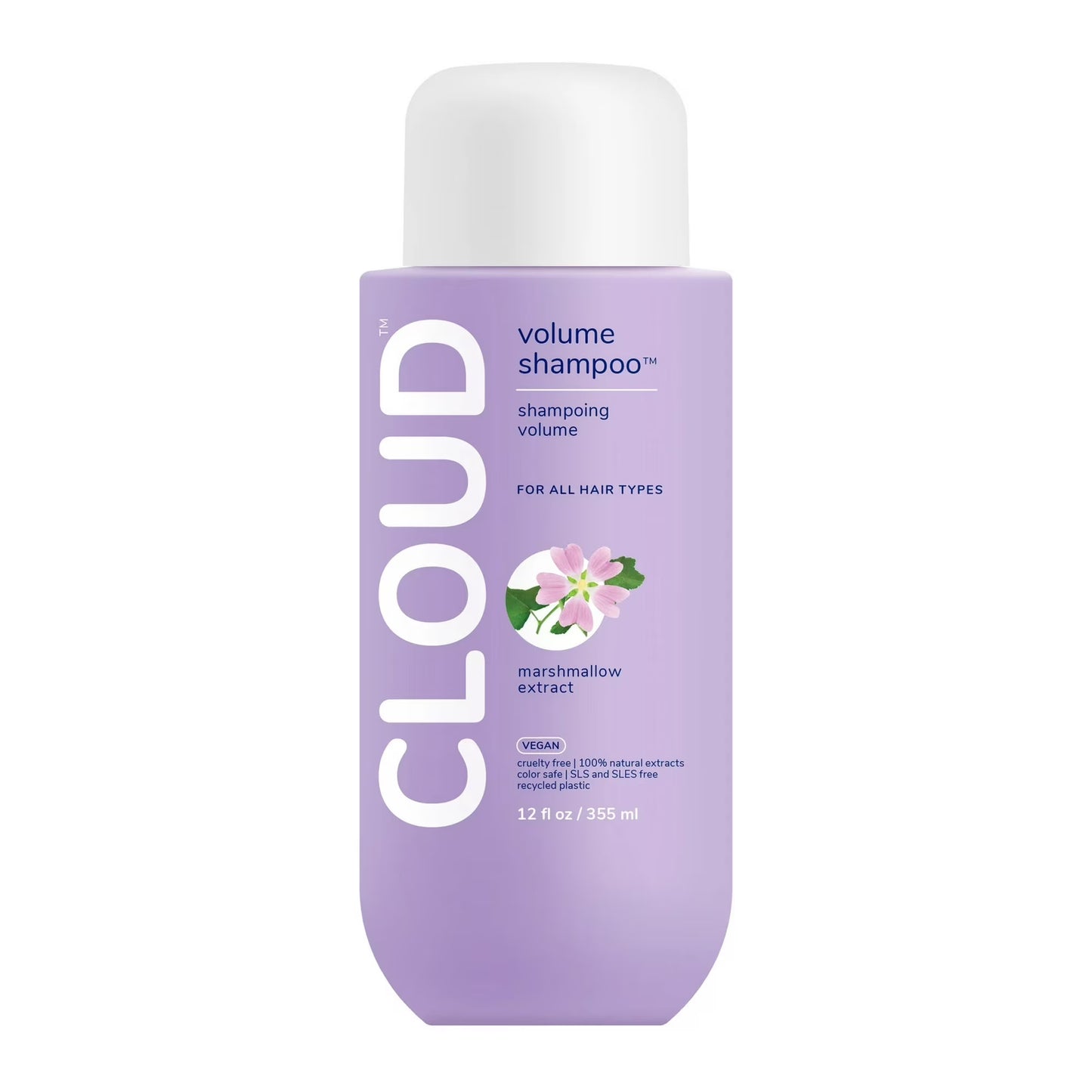 Cloud Volumizing Shampoo for Fuller and Thicker Hair, 12 oz